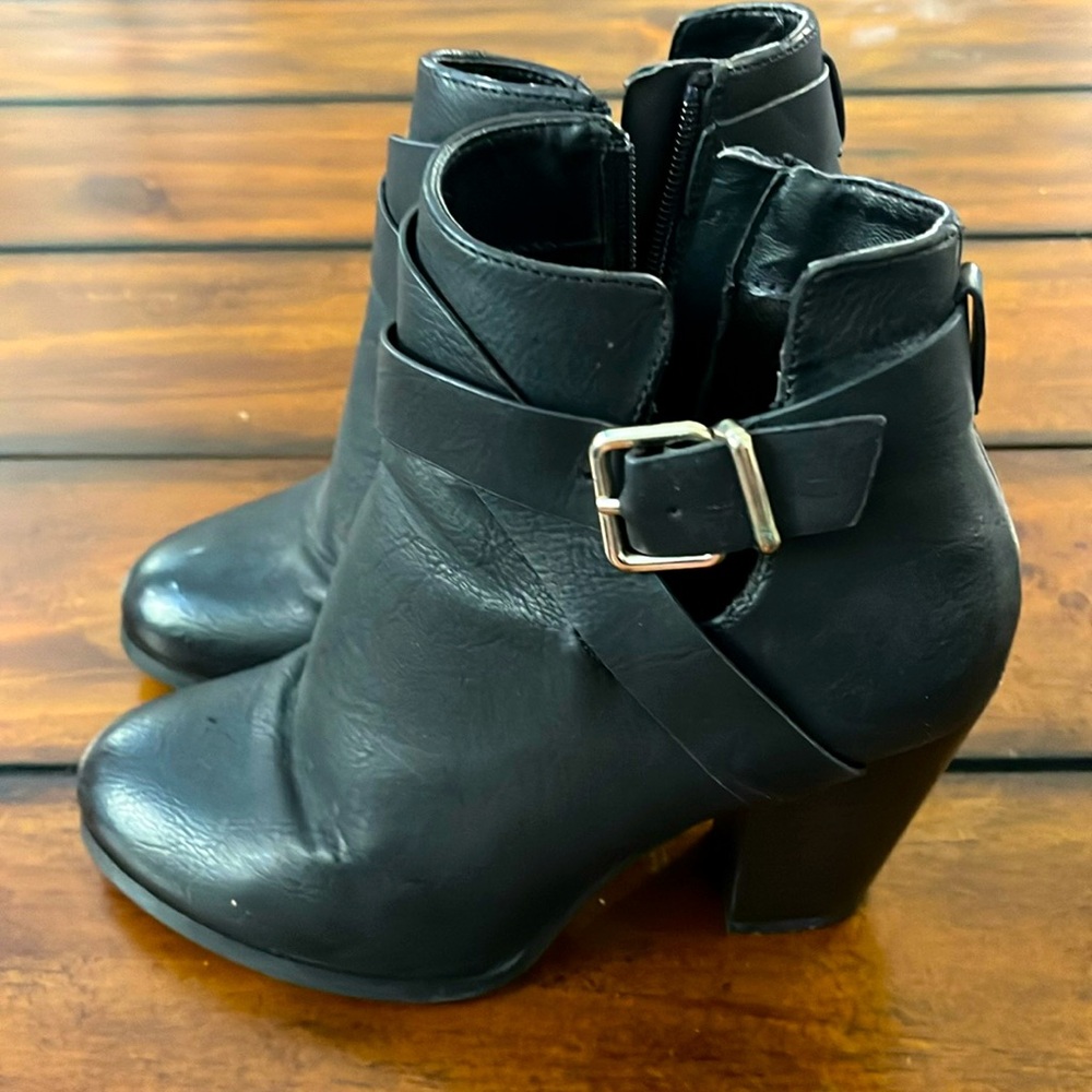 Black booties